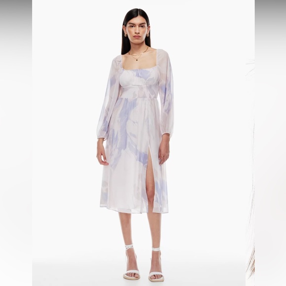 Wilfred Dresses & Skirts - Wilfred Bella Slit MIDI Dress BNWT